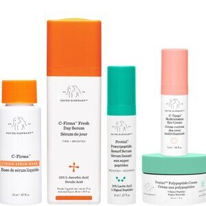 Drunk Elephant C-Firma Fresh + Protini Cream, Protini Serum, and C-Tango Eye